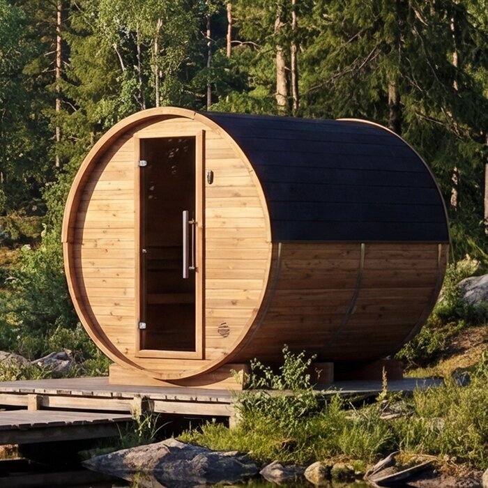 Produktbild av en bastutunna i Thermowood, HCF-225