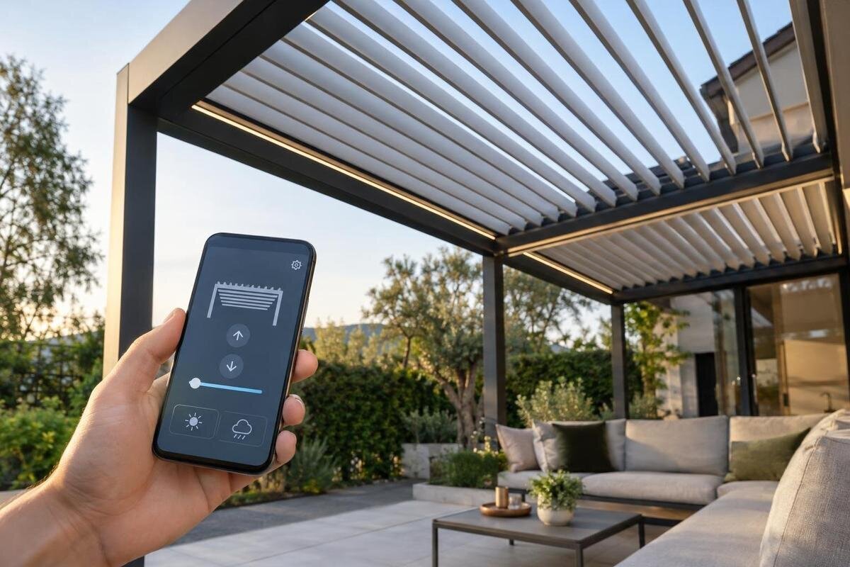 Smarta hem och pergola – frågor om kompatibilitet
