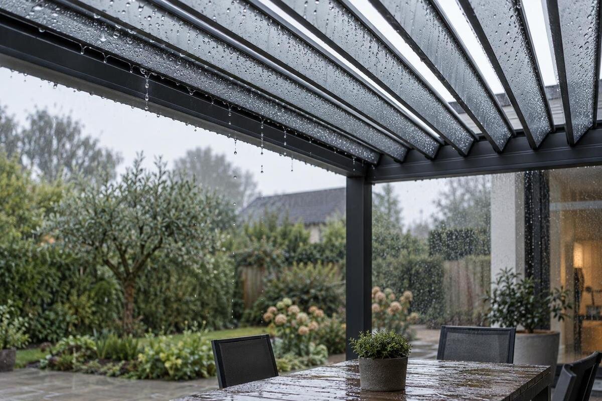 Kondens eller regn under pergolan – så skiljer du dem åt