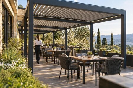 Så skriver du offertunderlag för en kommersiell pergola