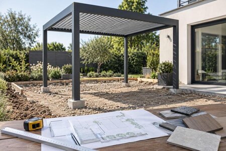 Planera pergolaköpet innan altanen är färdig
