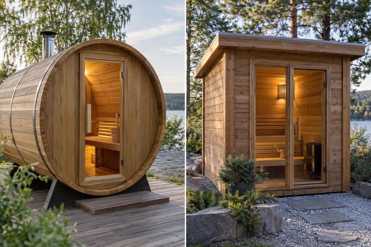 Bastutunna eller bastustuga – jämför plats, komfort och form