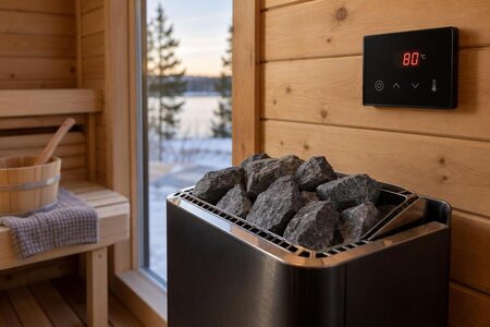 Hur lång uppvärmningstid har en utebastu?