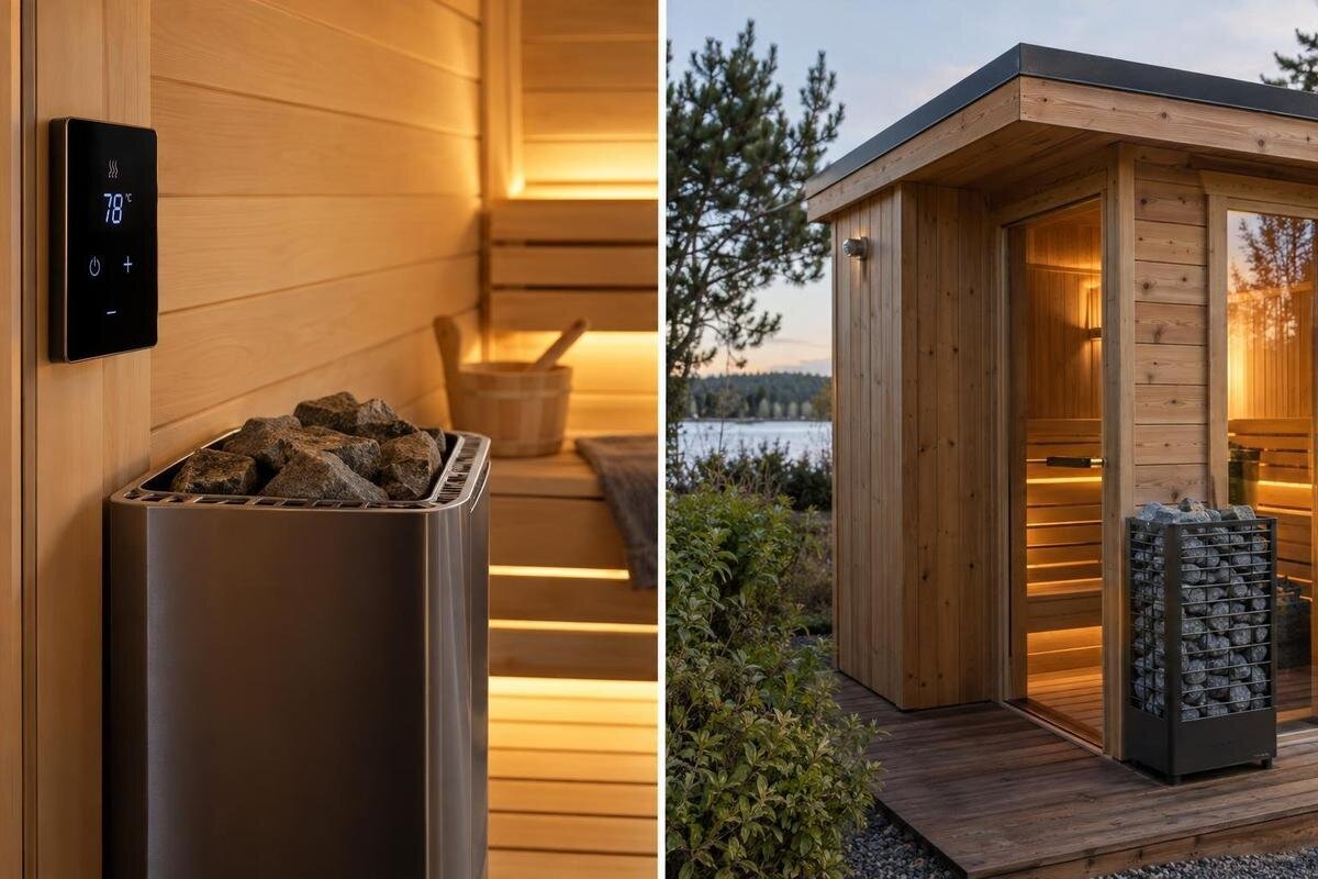 Välj bastu för dagligt bruk eller helgbad
