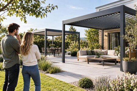Köpa pergola: så väljer du rätt typ för uteplatsen
