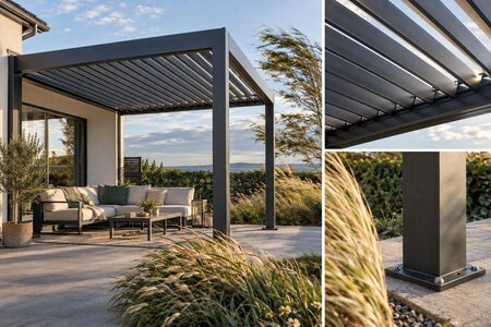 Köpa pergola i blåsigt läge – så väljer du rätt