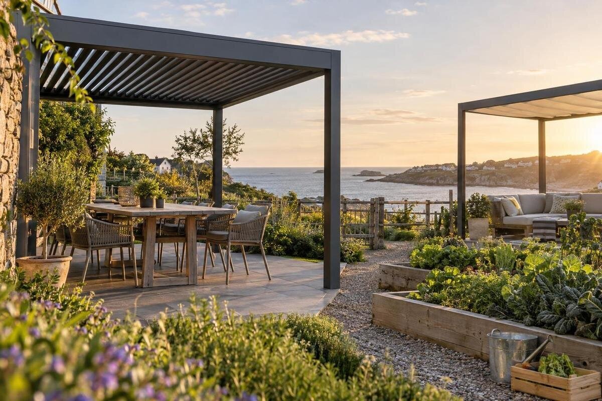 Köpa pergola till ett hus vid kusten – så väljer du rätt