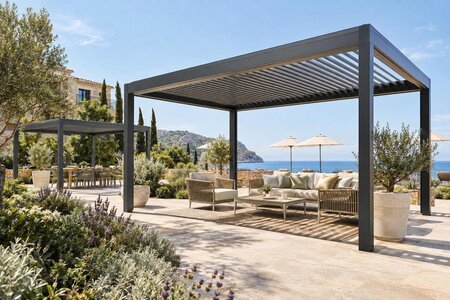 Köpa pergola till hotell eller semesterboende