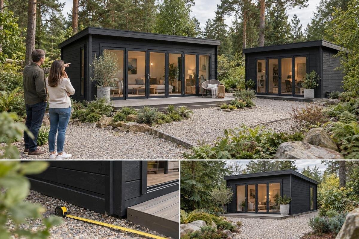Köpa ett stort trädgårdshus? Så väljer du rätt storlek för tomten