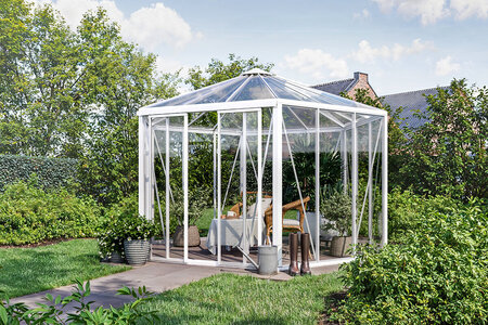 Lyxfönster Hexagon Växthus – 45% Black Friday Rabatt