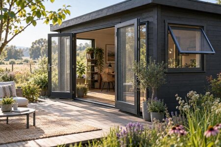 Vädra trädgårdshuset utan att släppa in insekter