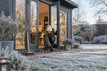 Checklista: gör trädgårdshuset redo att användas på vintern