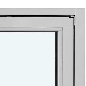Vertikalt Vridfönster (En båge, utåtgående)