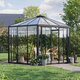 Lyxfönster Hexagon Växthus – Sexkantig elegans för din trädgård