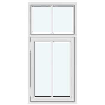 Historisk sidohängt "Kombi" fönster (Utåtgående)