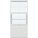 Med 2 horisontala spröjsar och 1 ‎vertikal‏‏‎ ‎spröjs, panel