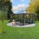 Pyramidformad växthus