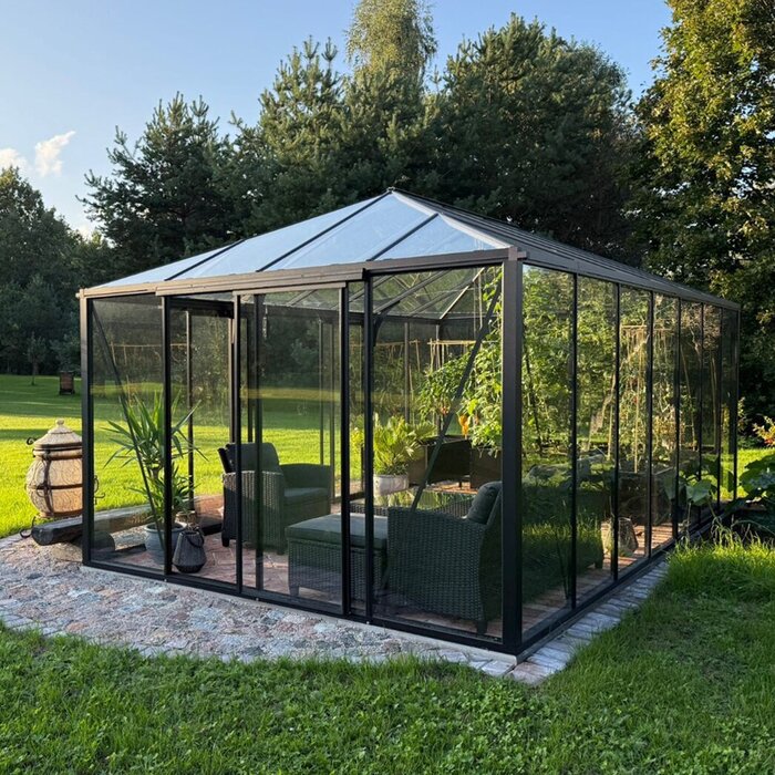 Pyramidformad v&auml;xthus | Pyramidv&auml;xthus Bloomcabin Oasis