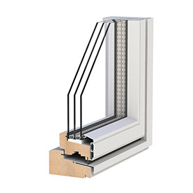 Meranti + aluminium