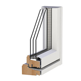 Meranti + aluminium