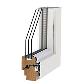 Meranti + aluminium