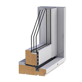Meranti + aluminium