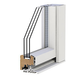 Meranti + aluminium